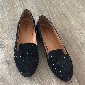 Madewell Black Suede Loafers